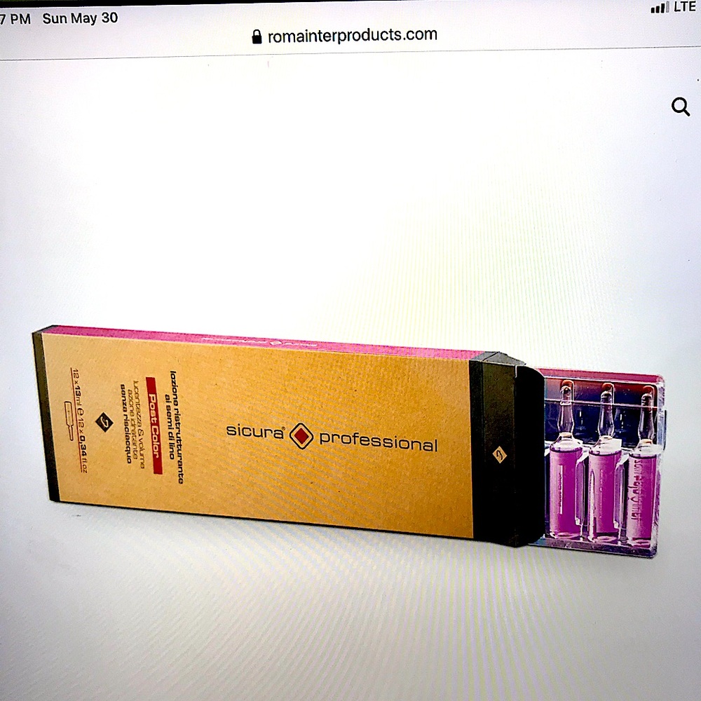 Sicura Professionals Post color restructurizing lotion